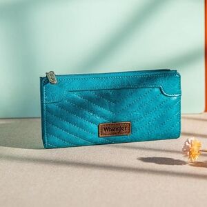 Women Turquoise Wrangler Minimalist Wallet
